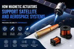 Magnetic actuators for satellite and aerospace systems by Custom Coils