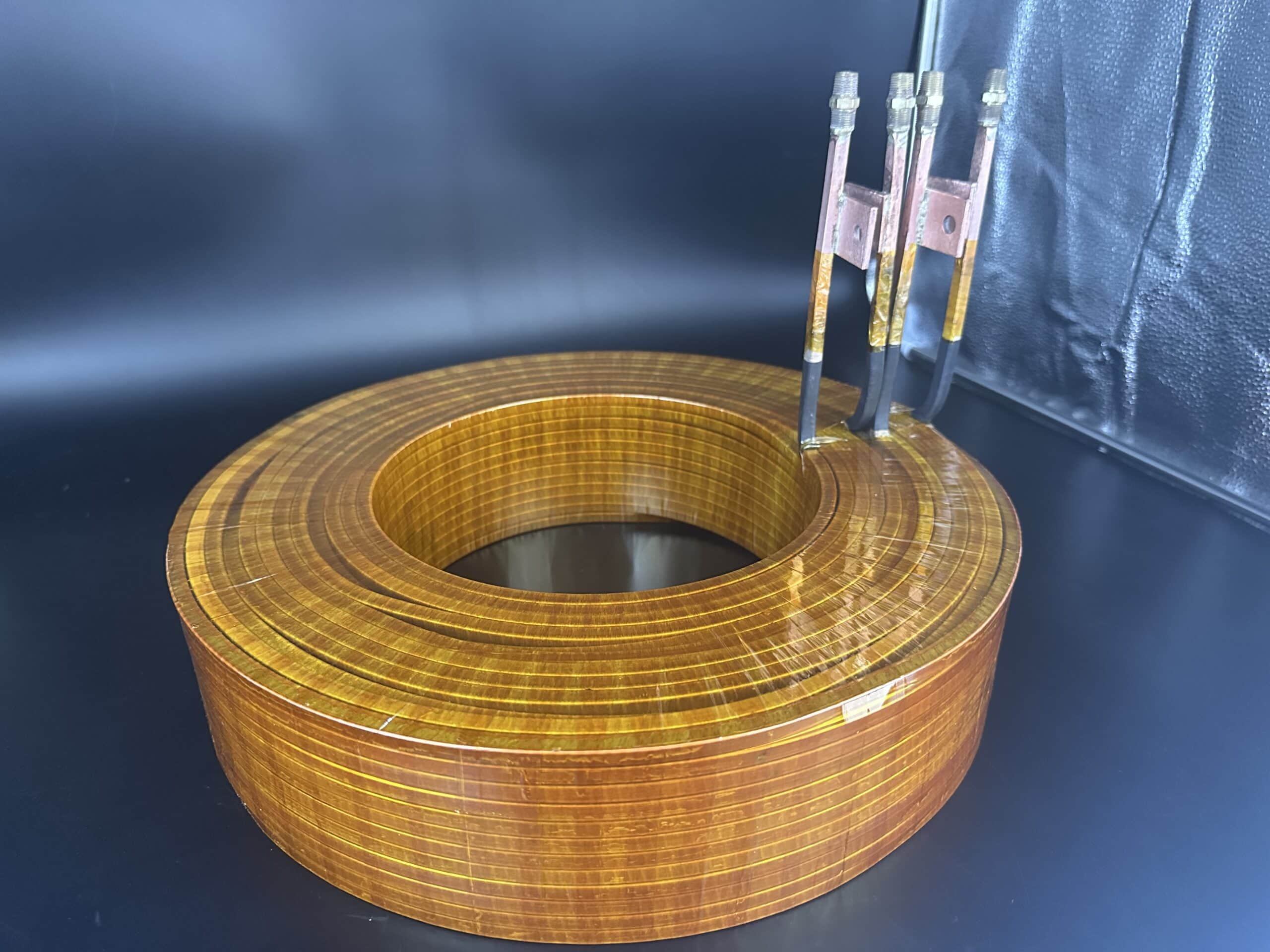 Large High-Power Electromagnet with Multiple Cooling Lines Large High-Power Electromagnet with Multiple Cooling Lines