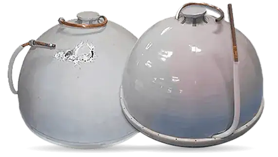 Ceramic Belljar Dome Refurbishing Services