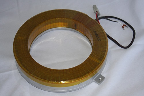 Coil Encapsulated in Cooling Form